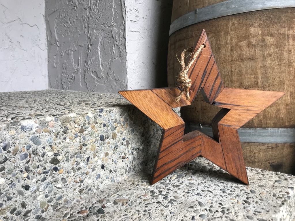 Wooden Stars with DIY Barn Wood 